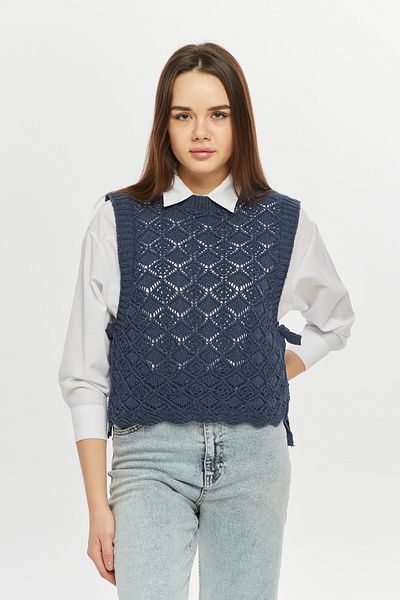 MA ananas Women's Openwork Sweater