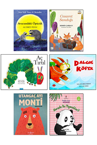 TÜRKİYE İŞ BANKASI KÜLTÜR YAYINLARI Utangaç Ayı Monti Çocuk Avucundaki Öpücük...