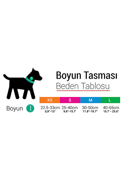 Tailpetz Amazon Boyun Tasmaları Ayarlanabilir Dayanıklı Ve Konforlu Köpek Desenli Boyun Tasması