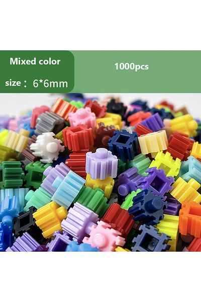 Choice 1000pcs 1000pcs 6*6mm Micro Diamond Building Blocks Diy Creative 3d Small Bricks Bulk Model Figures