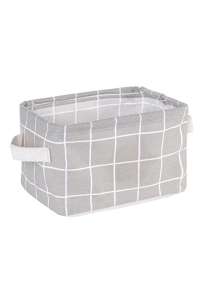 Choice Light Grey Linen Desktop Storage Basket Sundries Toy Storage Box Laundry Basket Underwear Cosmetic O