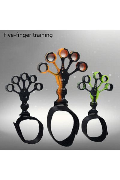 Choice Blue Silicone Grip Training And Exercise Finger Exercise Stretcher Hand Strengthener Arthritis Grip