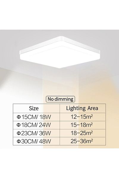 IRALAN Neutral Light 23CM(36W) WHITE LED Modern Ceiling lamp for room Warm White light LED fixtures ceiling
