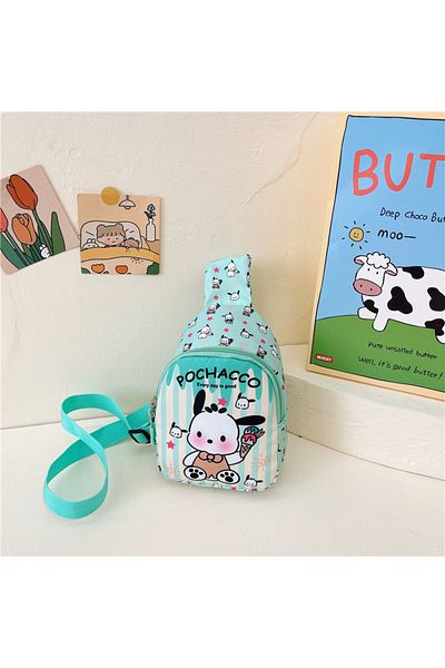 Choice Pc Sanrio Chest Bag Kawaii Cinnamoroll Hello Kitty Crossbody Bags Travel Messenger Shoulder For Chil