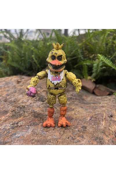 Choice 1pcs 14cm Fnaf Luminous Bonnie Bear Foxy Chica Freddy Movable Joints Anime Figure Pvc Action Figure