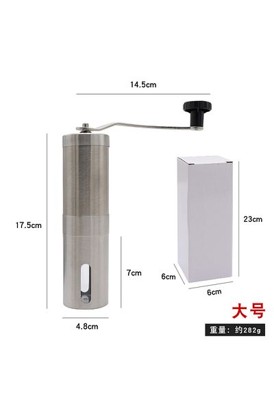 Choice Large Manual Coffee Grinder Hand Steel Ceramics Core Coffee Grinding Hand Mill Cafe Burr Mill Grinde