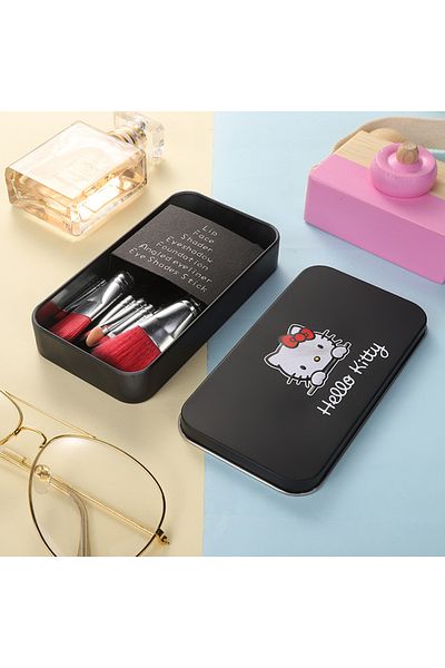 Choice With Box Sanrio Hello Kitty Makeup Brush Set Eyeshadow Foundation Blush Brush Women Cosmetic Beauty