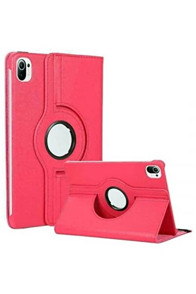 Tekamo Xiaomi Mi Pad 5 Uyumlu 11 inç Döner Standlı Tablet Kılıfı Pembe