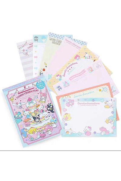 Choice Sanrio Kawaii Sanrio Hello Kitty Cinnamoroll Notepad Cute Kuromi Melody Diy Sticker Message Memo Not