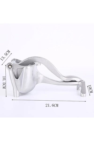 Choice Silvery Manual Juice Squeezer Aluminum Alloy Hand Pressure Juicer Pomegranate Orange Lemon Sugar Can