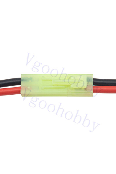 Choice For Airsoft Only,2pairs 3.14" Adapter For Mini Tamiya Style Connector To T Plug 16awg Cable For A...