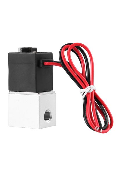 Choice 1/4" 12v Dc 12v 24v 110v 220v Solenoid Valve 1/4" 1/8" 2 Way Normally Closed Direct-acting Pneumatic