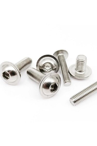 Choice Hex Hexagon Socket Round Button Head With Washer Collar Bolt Screw M2 M2.5 M3 M4 M5 M6 M8 ISO7380...