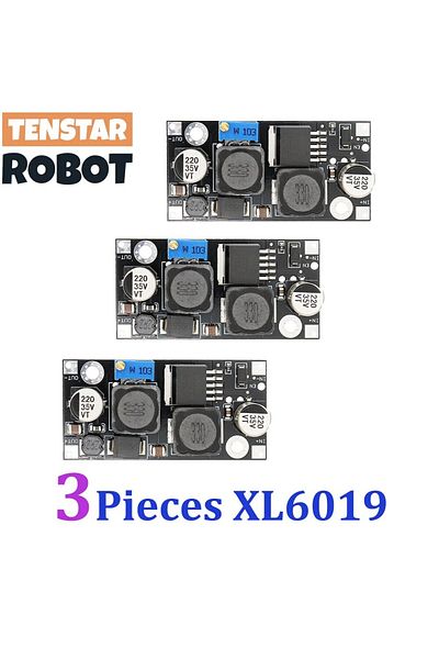 Choice 3pcs Xl6019 Module 3pcs Xl6019 (XL6009 UPGRADE) 20w 5-32v To 1.3-35v Automatic Step-up Step-down Dc-