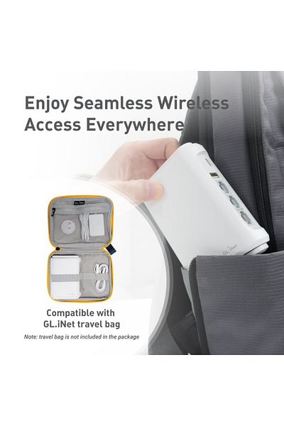 Choice Eu Uk Plug Gl.inet Gl-sft1200 (OPAL) Secure Travel Wifi - Ac1200 Dual Band Gigabit Ethernet Wireless