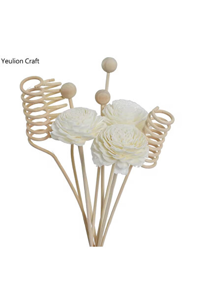 Choice 9 قطع 9 قطع/مجموعة أعواد توزيع الروائح العطرية المصنوعة من الخيزران بد...