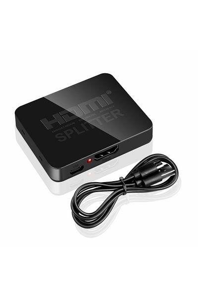 lieve 4K HDMI Splitter 1x2 لعبة محاسبة الفيديو التقنية ومضخم إيقاف الشاشة