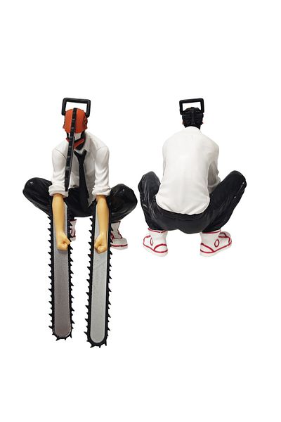 Choice 14cm No Box 14cm Chainsaw Man Anime Figure Power/denji Action Figure Pvc Chainsaw Man Noodle Stopper