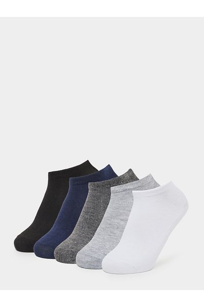 Styli Set of 5 - Solid Ankle Length Socks
