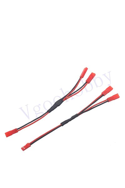 Choice 4PCS JST Plug Splitter,JST Male Female Y Cable,JST Y Parallel Adapter Splitter Harness for Traxxa...