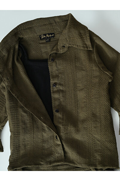 Bella Moda By Styli Regular Fit Long Sleeves Shirt & Trousers Co-Ords Set