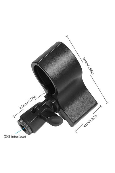 Choice 1Pc Universal Large Microphone Handhold Clip Clamp Holder With 3/8 Adapter For 3-6CM Mic Micropho...