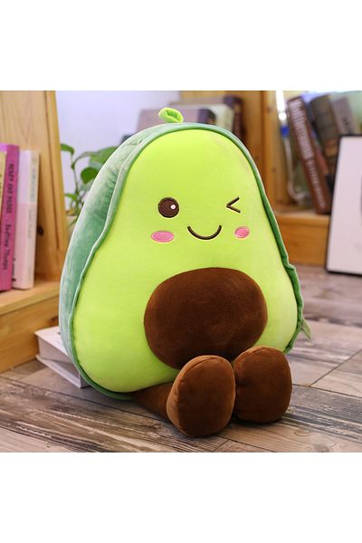 Choice 55cm niuyouguo New Cute Avocado Plush Toy Doll Children's Sleeping Pillow Large Doll Holiday Gift Ka