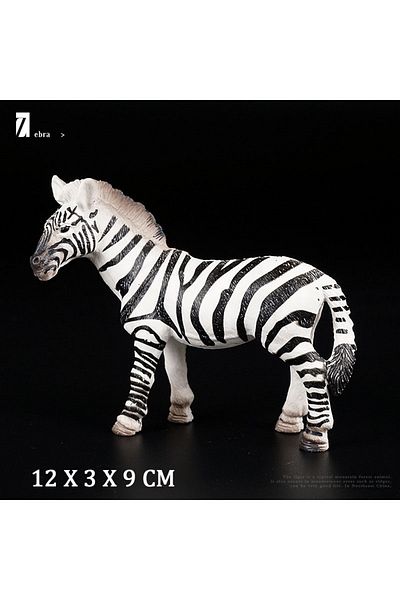 Choice Zebra No Box Simulation Wild Animal Elephant Lion Graffe Brown Bear Action Figures Wildlife Sika Dee