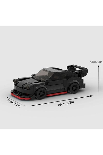 Choice 10304 Moc Speed Champions Technicial Racer Cars City Sports Vehicle Building Blocks Creative Garage