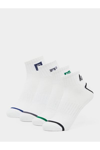 Styli Set of 4 - Print Detail Ankle Socks