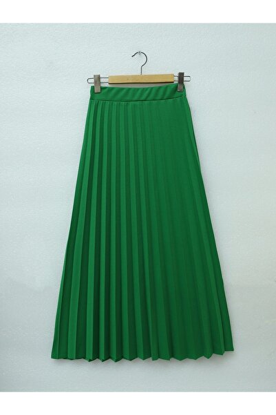 Modamorfo Water Pattern Elastic Waist Skirt Set -F.Green