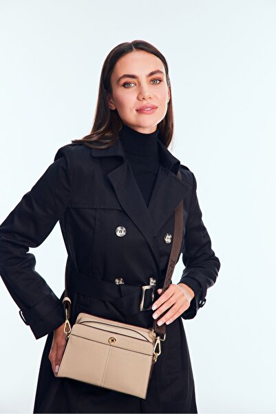 U.S. Polo Assn. Geantă Messenger pentru damă - Pietriș Us24713