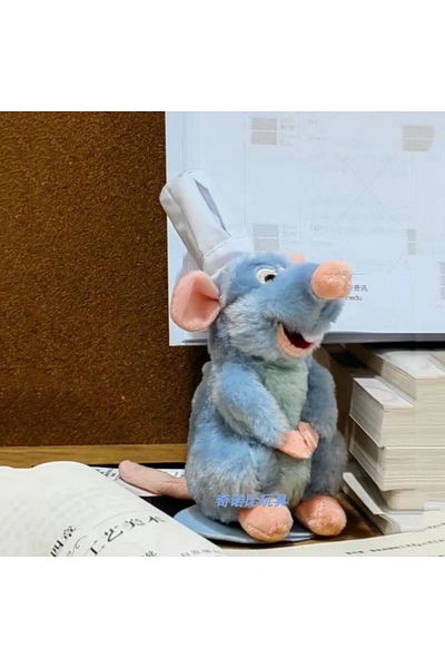 Choice A Anime Ratatouille Chef Remy Magnetic Plush Toy Room Decora Doll Kid Shoulder Plush Doll Decoratio.