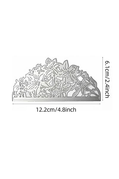 Choice 1206 Metal Diy Embossing Moulds Lily Greeting Stencil Cutting Dies For Album Paper Card Making Scrap