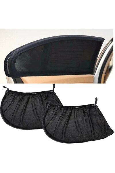 Choice 2 قطعة من ستائر الحماية من أشعة الشمس للنافذة الخلفية للسيارة، ستائر النوافذ الجانبية العالمية، ستائر الحماية من أشعة الشمس