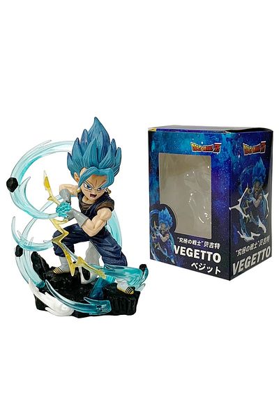 Choice With Box 10cm Q Version Dragon Ball Z Anime Figurine Wcf Vegeta Action Figures Mini Vegetto Figurine