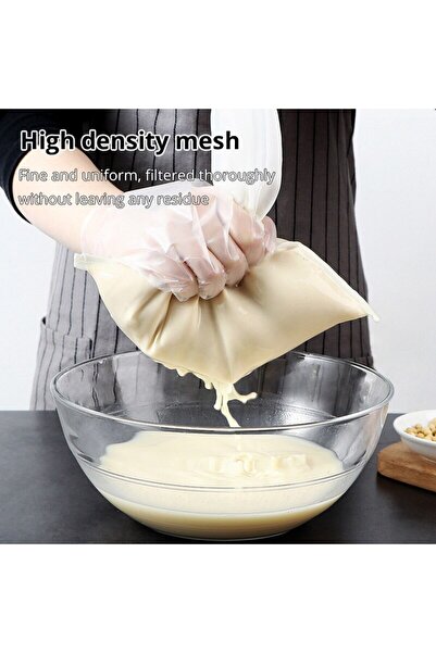 Choice 200 شبكة مرشح العزل الحراري حقيبة الغذاء الصف التوفو حليب الصويا النبيذ كيس مرشح شبكة النايلون الخاصة...