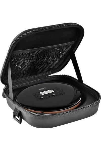 Choice Black Portable Cd Player Case, For Deluxe, For Hott, For Gueray, For Gpx, For Klim, For Arafuna, Tra