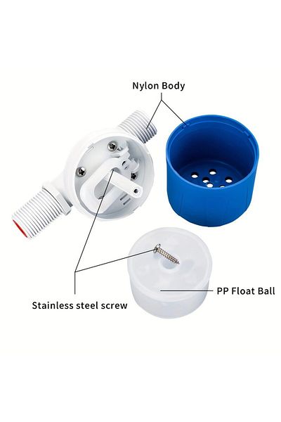 Choice Side Water Ingress Fully Automatic Water Level Control Float Valve 1/2" Auto Shut Off Automatic Wate