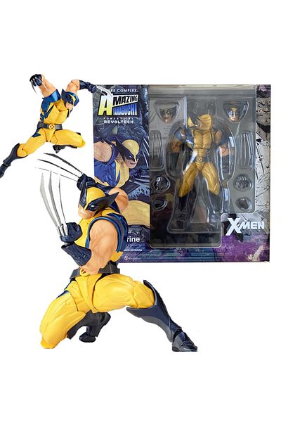 Choice With Box 16cm Revoltech Yamaguchi Wolverine Action Figure Wolverine Logan Toys X-men Model Toy Joint