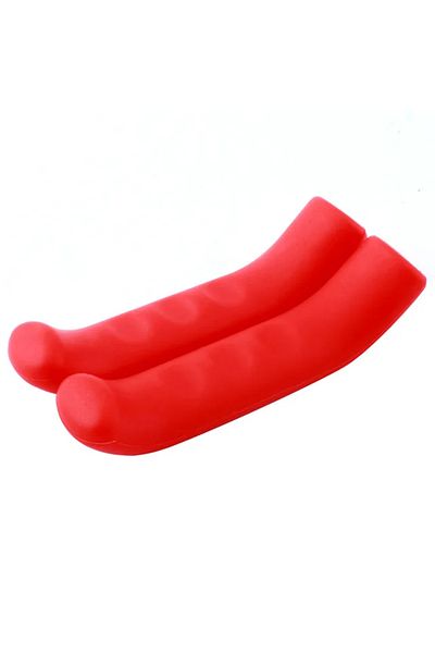 Choice Red Bicycle Brake Handle Cover Sleeve, Silicone Mtb Grips, Handlebar Protect Cover, Anti-slip Cyclin