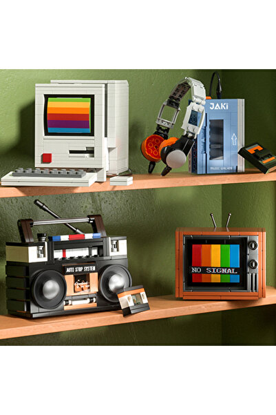 JAKI الأجهزة الكهربائية الرجعية DIY الأثاث التلفزيون الكمبيوتر الشريط Walkman وحدات التحكم في الألعاب الراديو بناء ...