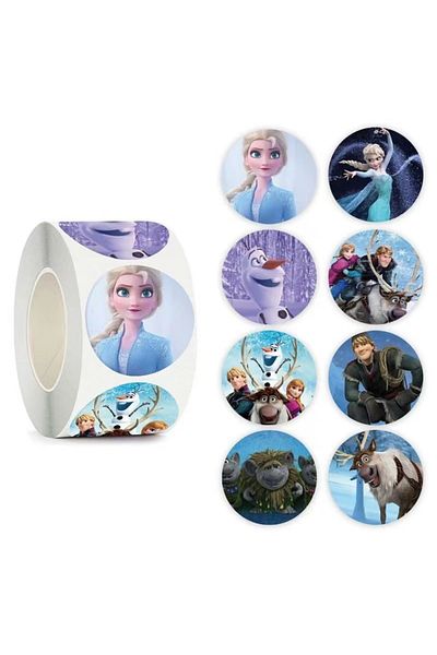 Choice 500PCS Disney Frozen Elsa Princess Stickers Anime Seal Label Decoration Cartoon Children's Party ...
