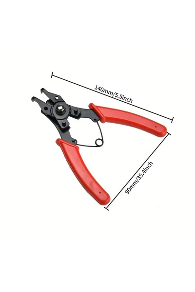 Choice 4-In-1 Circlip Pliers Set Snap Ring Pliers Multi Crimp Removable Plier...