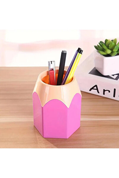 Choice pink 1pc Creative Cute Pencil Holder, Stylish Desktop Storage Pen Hold...
