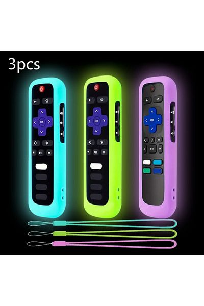 Choice Other 3pcs Silcone Remote Control Cover For Roku Tv Express 4k Hd Streaming Stick 4k Premiere Sound