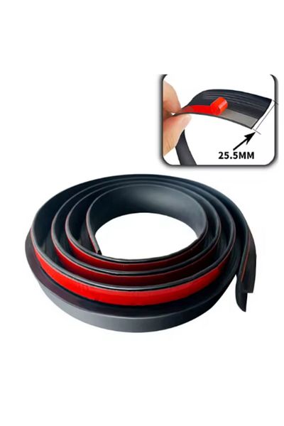 Choice 1.6m Hatchback Black Auto Trunk Lid Gap Seal Strip Car Rubber Sealing Strip Hatchback Upper Edge Tri