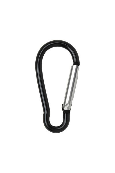 Choice 5pcs Black 5/10/50/100pcs Aluminum Carabiner Key Chain Clip Outdoor Camping Keyring Snap Hook Water
