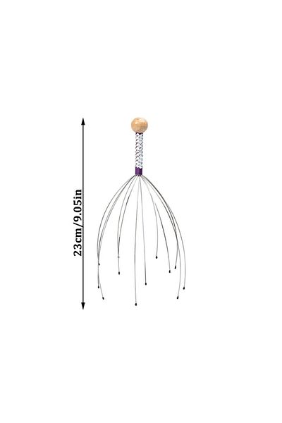 Choice Random Color 1pc Random Color Pet Massage Claw Head Massager Head Scratching Octopus Scalp Non Soul