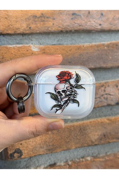 daystar AirPods 4Th Generation Compatible Skull Printed Headphone Case